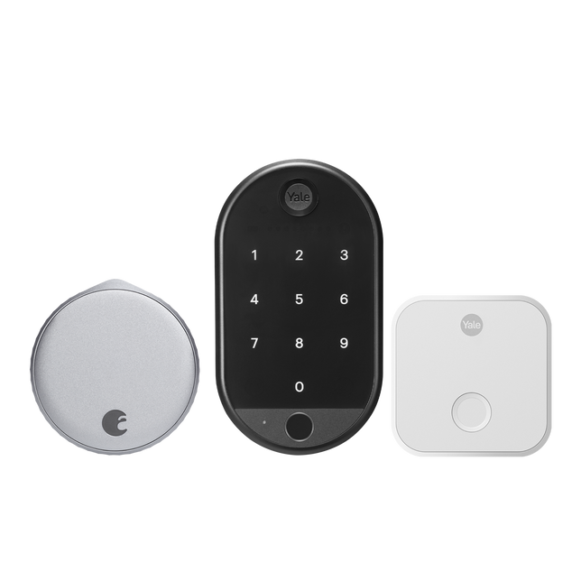 August Wi-Fi Smart Lock + Connect with Keypad Touch