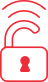 Unlocked Padlock Icon